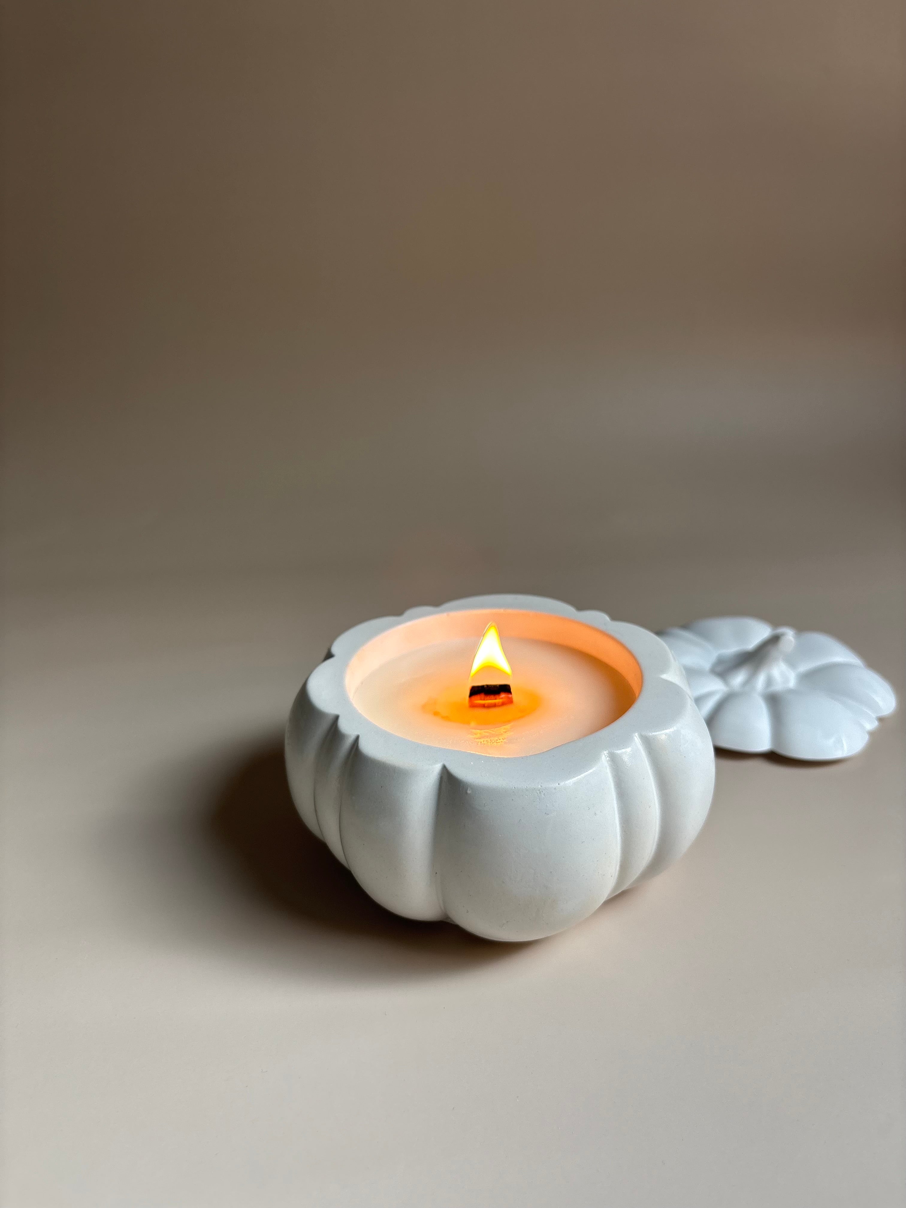 White Pumpkin Candle